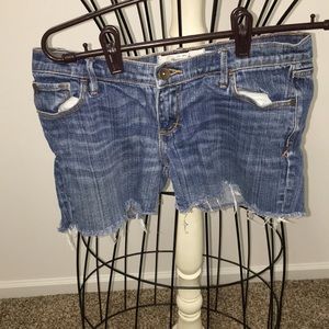 Abercrombie and Fitch jean shorts